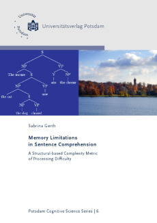 Memory limitations in sentence comprehension