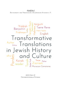 Transformative Translations in Jewish History and Culture