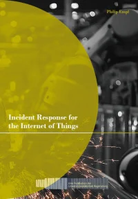 Incident Response for the Internet of Things