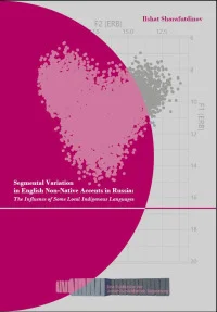 Segmental Variation in English Non-Native Accents in Russia