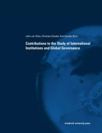 Contributions to the Study of International Institutions and Global Governance