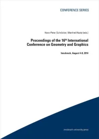 Proceedings of the 16th International Conference on Geometry and Graphics