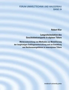 Langzeitsimulation des Geschiebetransprots in alpinen Tälern