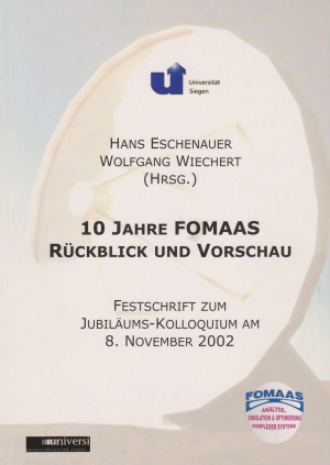 10 Jahre FOMAAS. Rückblick und Vorschau