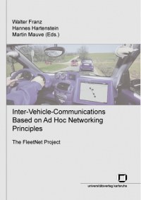 Inter-vehicle-communications based on ad hoc networking principles