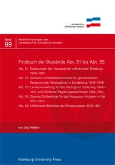 Findbuch der Bestände Abt. 51 bis Abt. 55