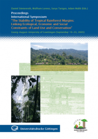 The stability of tropical rainforest margins: linking ecological, economic and social constraints of land use and conservation