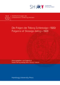 Die Folgen der Teilung Schleswigs – 1920/Følgerne af Slesvigs deling – 1920