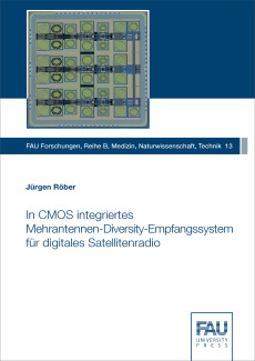 In CMOS integriertes Mehrantennen-Diversity-Empfangssystem für digitales Satellitenradio