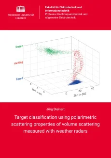 Target classification using polarimetric scattering properties of volume scattering measured with weather radars