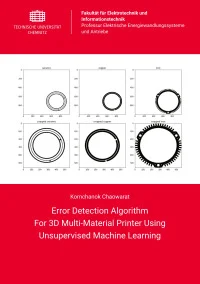 Error Detection Algorithm For 3D Multi-Material Printer Using Unsupervised Machine Learning