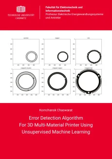 Error Detection Algorithm For 3D Multi-Material Printer Using Unsupervised Machine Learning