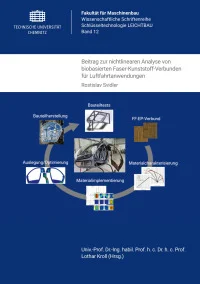 Beitrag zur nichtlinearen Analyse von biobasierten Faser-Kunststoff-Verbunden für Luftfahrtanwendungen