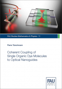 Coherent Coupling of Single Organic Dye Molecules to Optical Nanoguides