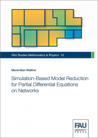 Simulation-Based Model Reduction for Partial Differential Equations on Networks