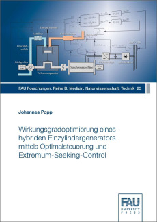 Wirkungsgradoptimierung eines hybriden Einzylindergenerators mittels Optimalsteuerung und Extremum-Seeking-Control