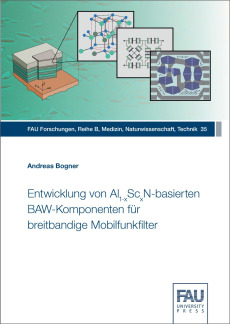 Entwicklung von Al(1-x)Sc(x)N-basierten BAW-Komponenten für breitbandige Mobilfunkfilter