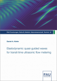 Elastodynamic quasi-guided waves for transit-time ultrasonic flow metering