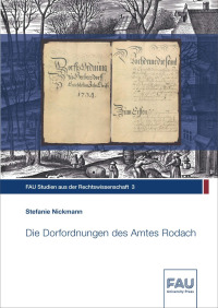 Die Dorfordnungen des Amtes Rodach