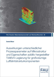 Auswirkungen unterschiedlicher Prozessparameter auf Mikrostruktur und Eigenschaften additiv hergestellter TiAl6V4-Legierung für großvolumige Luftfahrtstrukturkomponenten