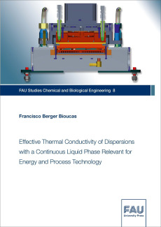 Effective Thermal Conductivity of Dispersions with a Continuous Liquid Phase Relevant for Energy and Process Technology