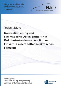 Konzeptionierung und kinematische Optimierung einer Mehrlenkertorsionsachse für den Einsatz in einem batterieelektrischen Fahrzeug