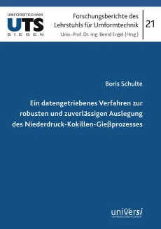 Ein datengetriebenes Verfahren zur robusten und zuverlässigen Auslegung des Niederdruck-Kokillen-Gießprozesses