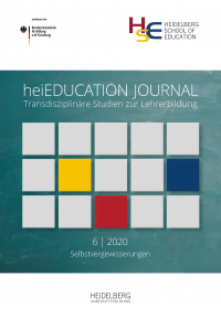heiEDUCATION JOURNAL / Selbstvergewisserungen