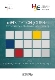 heiEDUCATION JOURNAL / Außer(hoch)schulische Lernorte: inklusiv, nachhaltig, digital!?