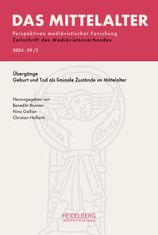 Das Mittelalter. Perspektiven mediävistischer Forschung : Zeitschrift… / 2024, Band 29, Heft 2