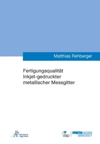 Fertigungsqualität Inkjet-gedruckter metallischer Messgitter