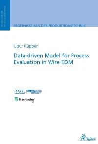 Data-driven Model for Process Evaluation in Wire EDM