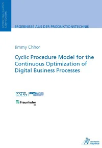 Cyclic Procedure Model for the Continuous Optimization of Digital Business Processes
