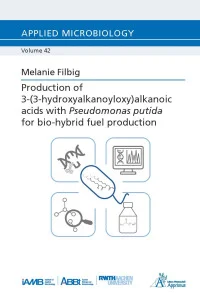 Production of 3-(3-hydroxyalkanoyloxy)alkanoic acids with Pseudomonas putida for bio-hybrid fuel production