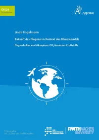 Zukunft des Fliegens im Kontext des Klimawandels