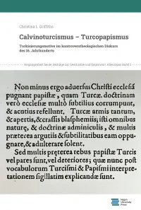 Calvinoturcismus – Turcopapismus
