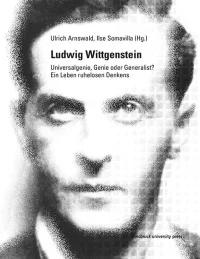 Ludwig Wittgenstein