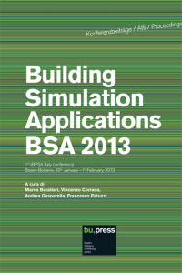 Building Simulation Applications BSA 2013